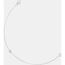 Pulsera les classiques cruz de oro y diamantes