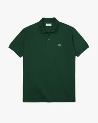 Polo verde classic fit L.12.12 in petit piqué