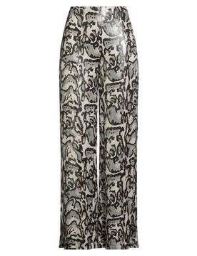 Pantalones Mujer Hueso 38 Mujer