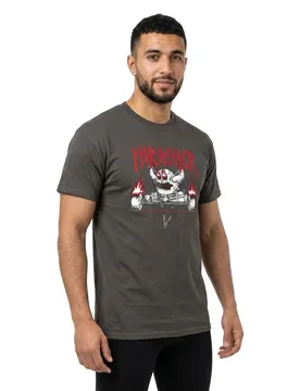 T-shirt à Manches Courtes Monster-gram Charcoal S