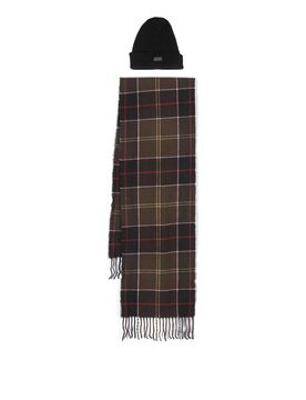 Barbour Set sciarpa e cappello