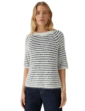 Opus Pullover PAIRY bianco 42 - Opus - FashionsVida