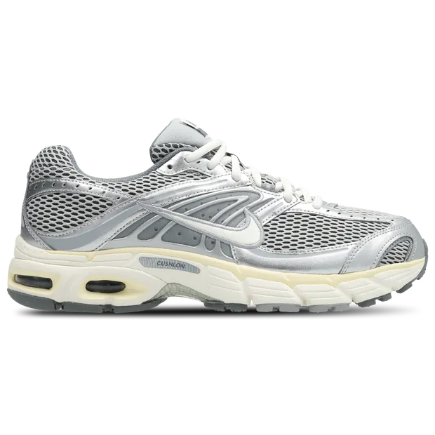Air Max Men's Sneakers - Silver - Size 8.5 - Mesh/Synthetic - Silver - Size: 8.5 - Nike - FashionsVida