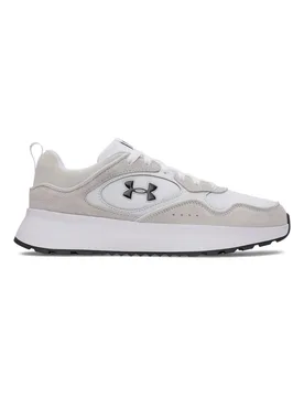 Sneakers bianco e grigio chiaro con logo laterale e suola rialzata W Mirage Sport 38½ - Under armour - FashionsVida