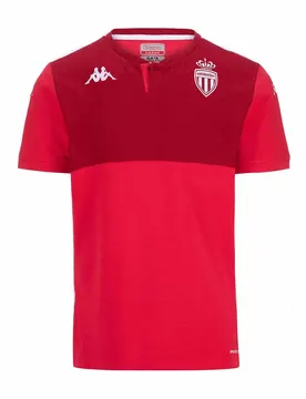 Polo-Shirt AS Monaco Angat 8 2024/25 - Rouge - male - Size: S