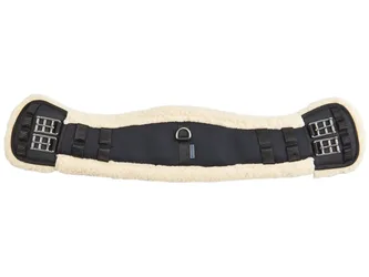 Sattelgurt Art-Fur-Curved-DR D, schwarz-natur, 50cm