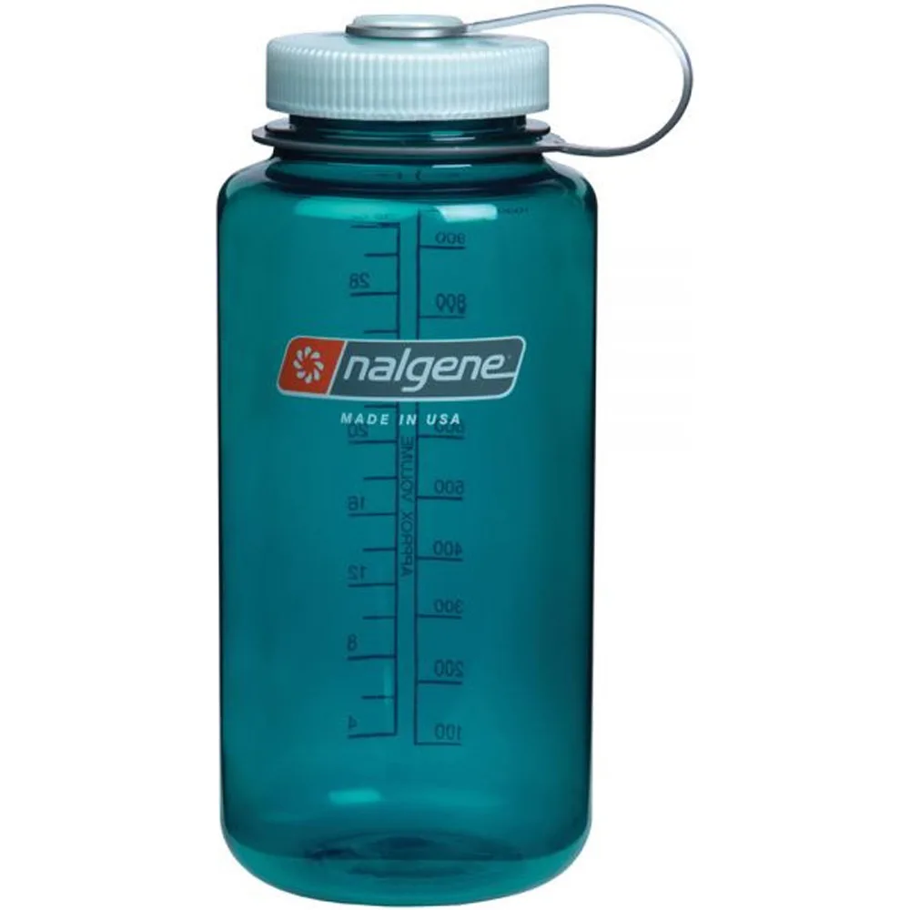 Boca ancha sustain 1l cantimplora Azul (UNICA) - Nalgene - FashionsVida