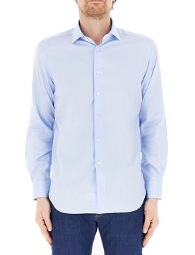 Camicia travel evolution fit AZZURRO OXFORD 43