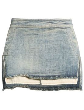 Falda vaquera Mujer Azul marino 34 Mujer