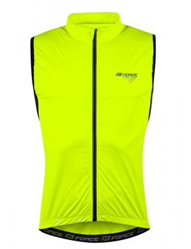 Gilet ciclismo antivento VEST VISION fluo