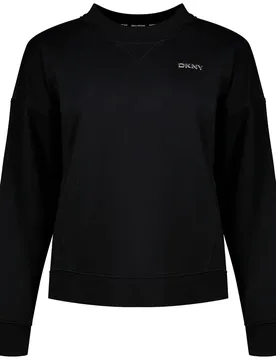 DKNY Felpa Dp6t1565 Black M