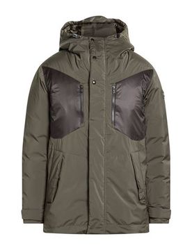 Pufferjacke & Daunenjacke Herren Militärgrün S Herren