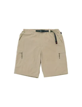 Nylon cliff shorts con tasconi e con cinturino integrato - milk tea - Gramicci - FashionsVida