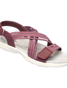 Aktiv-Klettsandale "Lara" rot 41 Damen