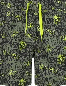 R9097 Swimming Shorts Salvia / Nero / Lime 2XL Men - CMP - FashionsVida