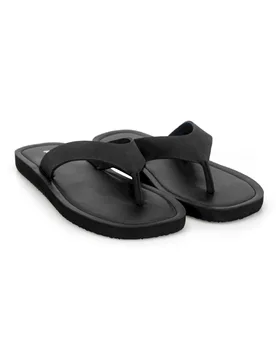 Womens Square Toe Faux Suede Flip Flop - - Size: 4 - totes - FashionsVida