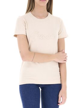 Guess T-shirt girocollo SABBIA S
