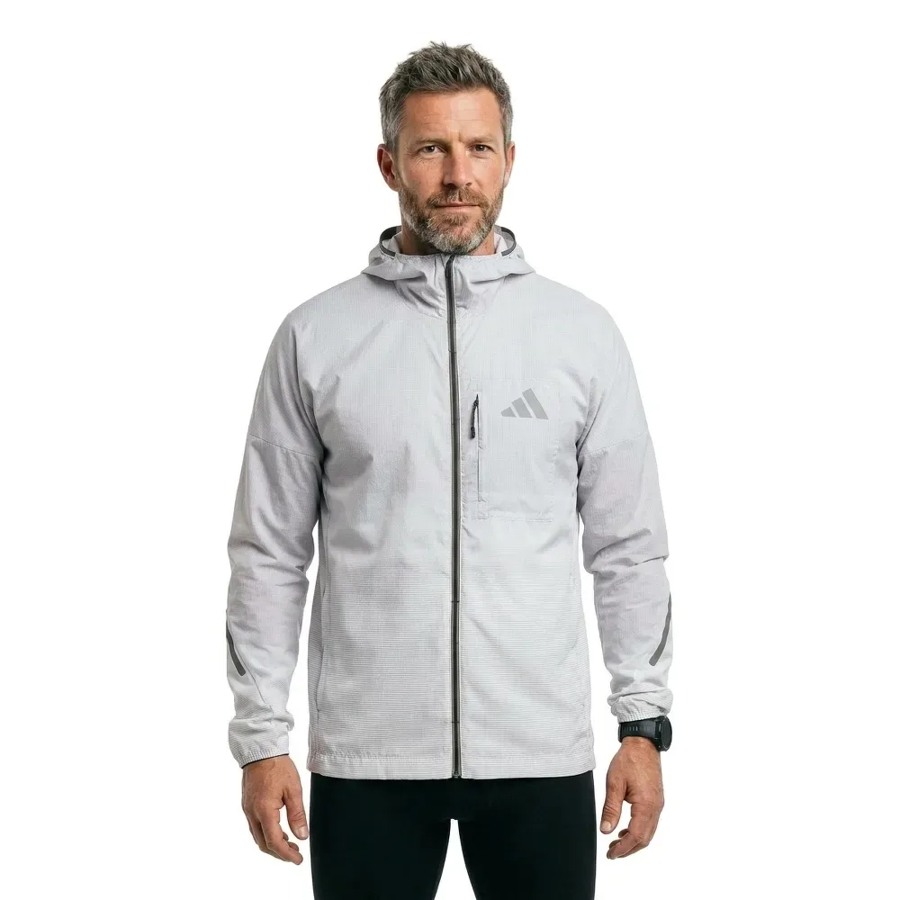 Giacca Terrex Xperior Clima365 Light Windweave Black / White S - Adidas - FashionsVida