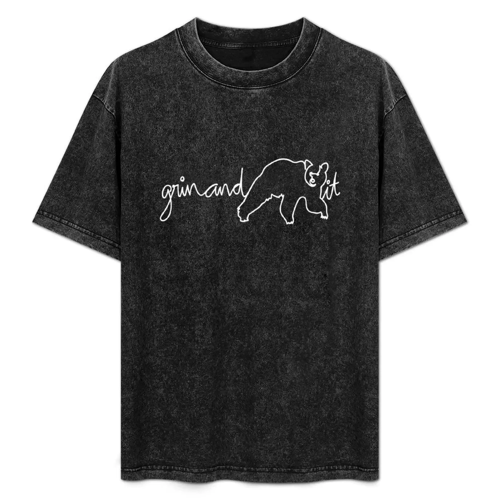 Grin & 'Bear' it T-Shirt Basic Solid Tee for Daily Use - Aliexpress - FashionsVida