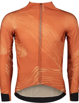 Maglia A Maniche Lunghe Gregarius Hybrid Dolomites Rust Red - Q36.5 - FashionsVida