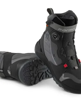 Scarpe Moto ADV KITE Dry Nero Antracite taglia 48 - Forma - FashionsVida