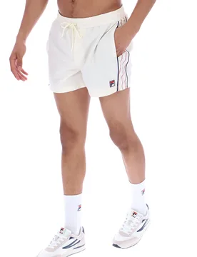 Hayes Wave Print Panel Shorts - XS - FILA - FashionsVida