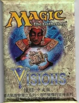 Visions Booster Pack (CHINESE) Visions - Magic: The Gathering - FashionsVida