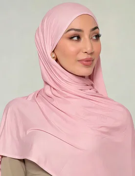 Pieza Pañuelo minimalista clásico de unicolor elegante y casual con borde, pañuelo de jersey de modal de punto premium, turbante largo, adecuado pa - Shein - FashionsVida
