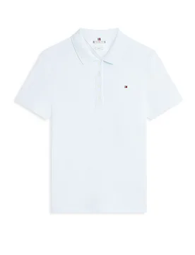 Tommy Hilfiger Polo azul claro S - Tommy hilfiger - FashionsVida