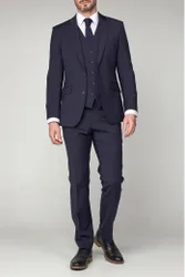 Mens Waistcoat In Navy - Size 40 Regular