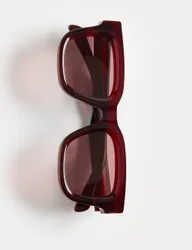 Premium Chunky Polarised Sunglasses Red male