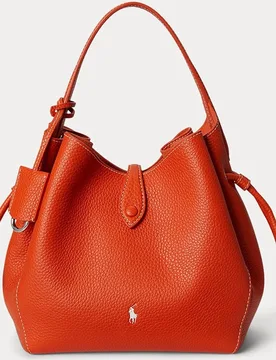 Bolso de hombro de piel - Polo Ralph Lauren - FashionsVida