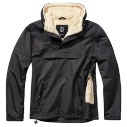 Brandit Giacca Sherpa Black XL