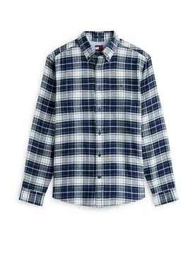 Tommy Jeans Camisa azul oscuro XL - Tommy Jeans - FashionsVida
