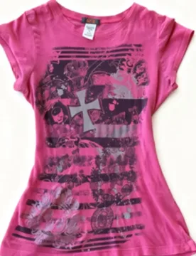 Street Hottie T-shirt American Retro Punk Print T Shirts Gothic Subculture Pink Slim Tees Fashion Harajuku Chic Tops Ropa Mujer - Aliexpress - FashionsVida