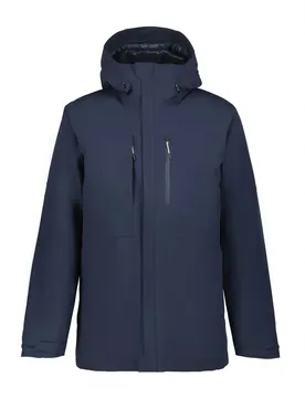 Bakerhill Herren Mantel, blau 56