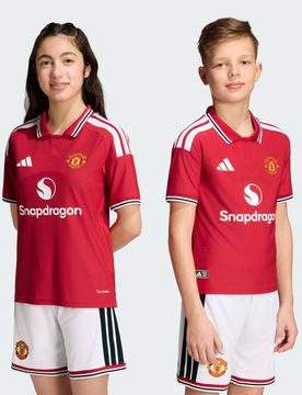 Maglia Home Authentic Manchester United 26/27 per bambini e bambine 9-10A Mufc Red