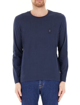 T-shirt maniche lunghe BLU AVIO XL