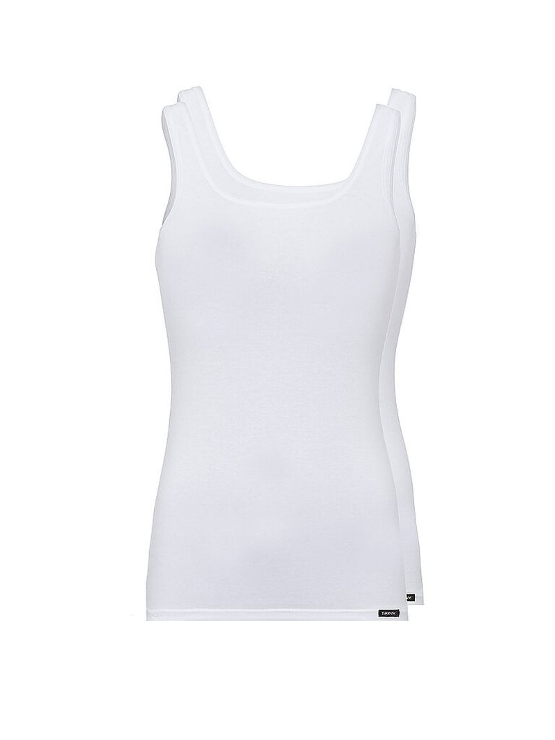Top, paquete de 2 unidades, ADVANTAGE COTTON white blanco 44