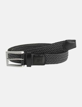 Gürtel mit Stretchband Schwarz 95