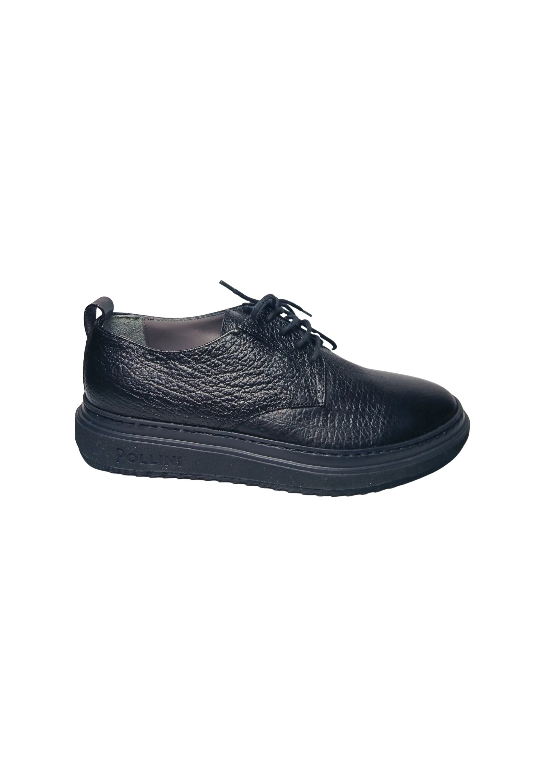 SB10173GOFUF0000 Uomo Pelle Nero - Pollini - FashionsVida
