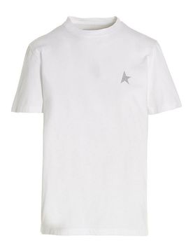 T-shirt con stella piccola stampata