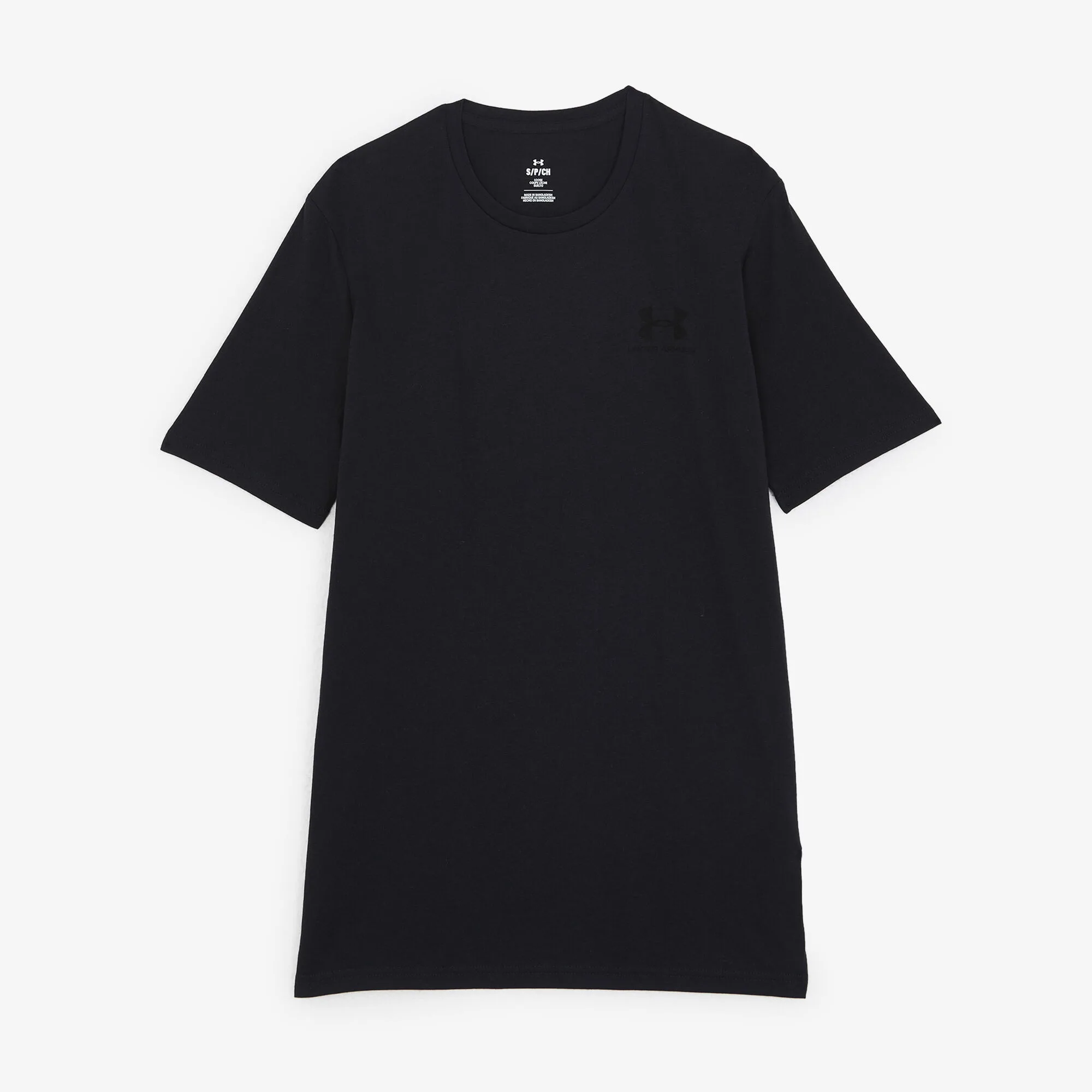 Tee Shirt Side Logo noir l - Under armour - FashionsVida