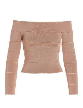Top con spalle scoperte