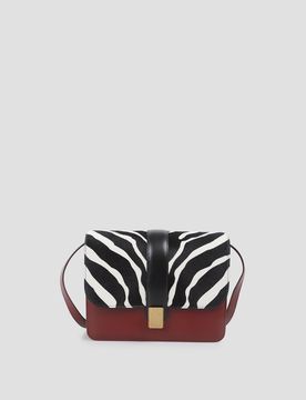 Mini Luxurious Calfskin Top Handle Bag