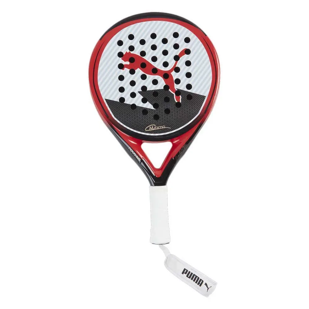 Nova Elite Momo Padel Racket Black / White / Active Red One Size - Puma - FashionsVida