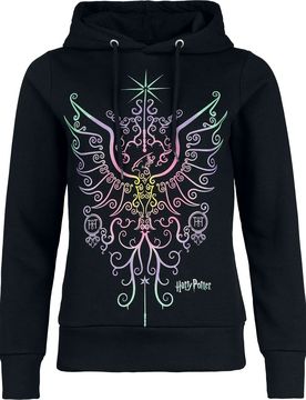 Kapuzenpullover - Phoenix - S bis 3XL - für Damen - Größe S - schwarz - EMP exklusives Merchandise! - Frauen - female