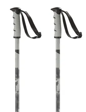 Bâtons Steep Black / Grey 100 cm Homme
