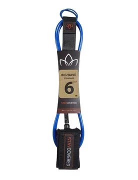 Leash De Surf Big Wave Surf 8 Mm Blue 8´ unisex - Stay Covered - FashionsVida