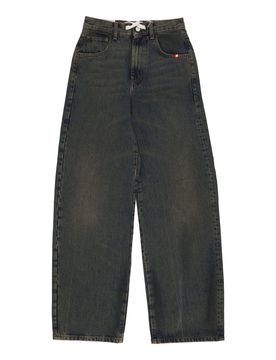 Jeans Donna W Danielle Denim Green Dirty